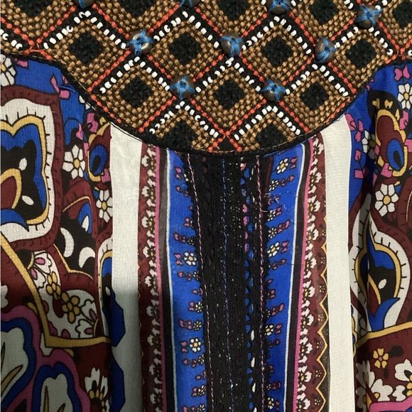 Anthropologie one September Beaded Nala Tank Women’s size Small - Picture 2 of 7